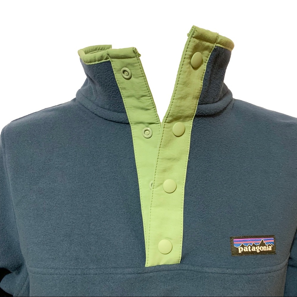 Patagonia | NEW Women’s Navy Micro Fleece Jacket - Picture 3 of 6
